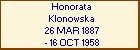 Honorata Klonowska
