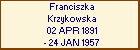Franciszka Krzykowska
