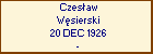 Czesaw Wsierski