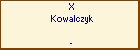 X Kowalczyk