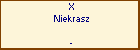 X Niekrasz