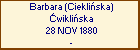 Barbara (Ciekliska) wikliska