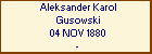 Aleksander Karol Gusowski