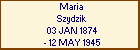 Maria Szydzik