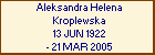 Aleksandra Helena Kroplewska