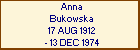 Anna Bukowska