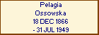 Pelagia Ossowska