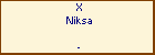 X Niksa