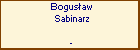 Bogusaw Sabinarz