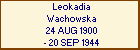 Leokadia Wachowska