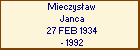 Mieczysaw Janca