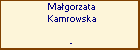 Magorzata Kamrowska