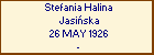 Stefania Halina Jasiska