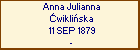 Anna Julianna wikliska