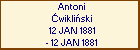 Antoni wikliski