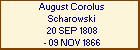 August Corolus Scharowski