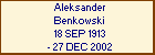 Aleksander Benkowski