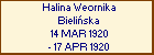 Halina Weornika Bieliska