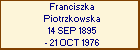 Franciszka Piotrzkowska