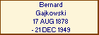 Bernard Gajkowski