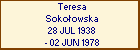 Teresa Sokoowska