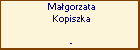 Magorzata Kopiszka