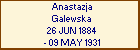 Anastazja Galewska