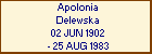 Apolonia Delewska