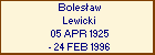 Bolesaw Lewicki
