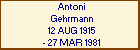 Antoni Gehrmann