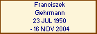 Franciszek Gehrmann