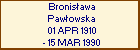 Bronisawa Pawowska