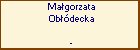 Magorzata Obdecka