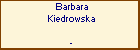 Barbara Kiedrowska