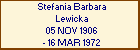 Stefania Barbara Lewicka