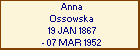 Anna Ossowska