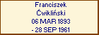 Franciszek wikliski