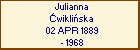 Julianna wikliska