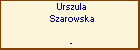 Urszula Szarowska