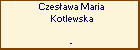 Czesawa Maria Kotlewska