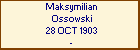 Maksymilian Ossowski