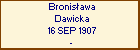Bronisawa Dawicka