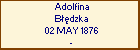 Adolfina Bdzka