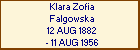 Klara Zofia Falgowska