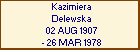 Kazimiera Delewska