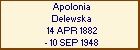 Apolonia Delewska