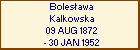 Bolesawa Kalkowska