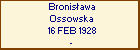Bronisawa Ossowska