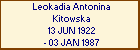 Leokadia Antonina Kitowska
