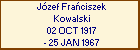 Jzef Fraciszek Kowalski
